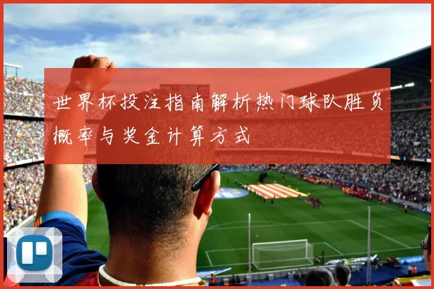 世界杯投注指南解析热门球队胜负概率与奖金计算方式