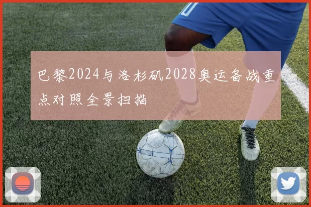 巴黎2024与洛杉矶2028奥运备战重点对照全景扫描